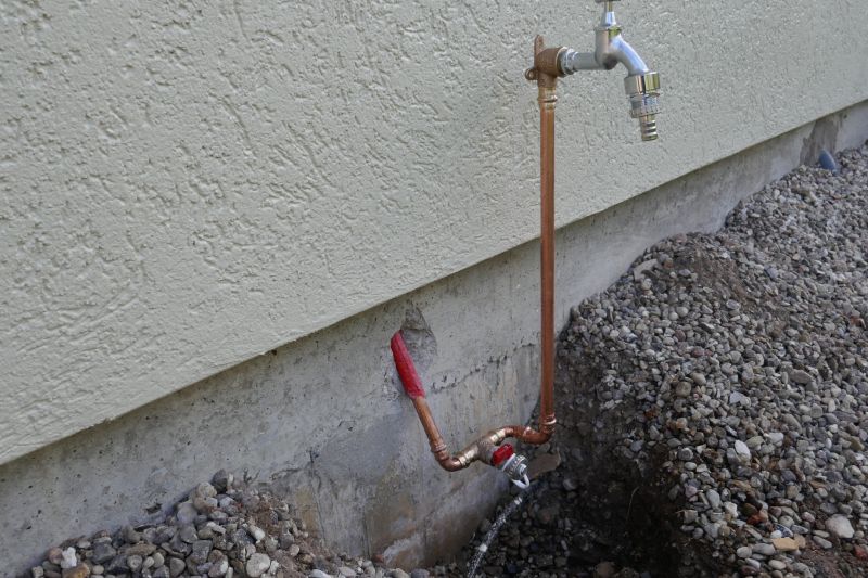 Completed Sewer Tap Installation